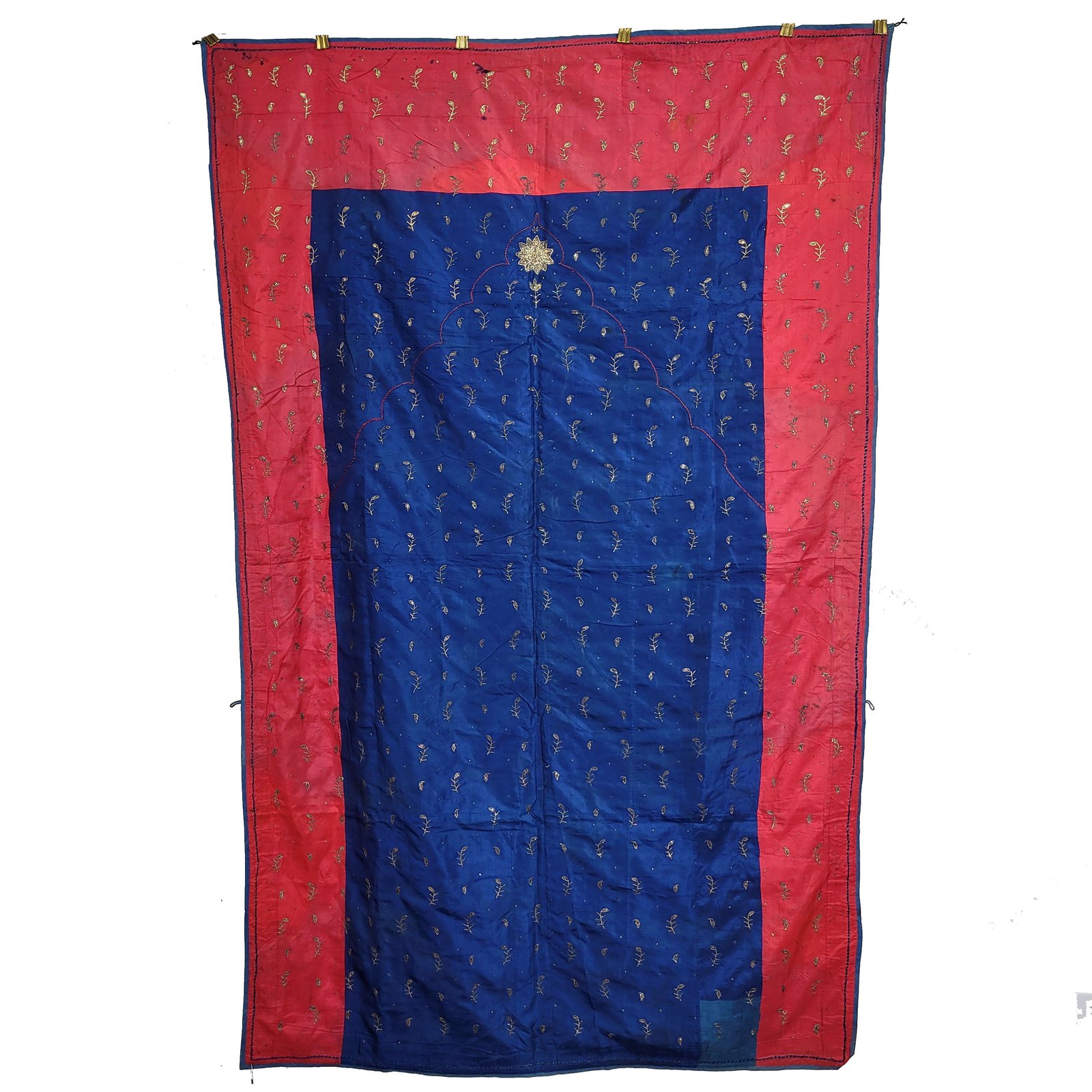 Qajar Persian Silk Panel