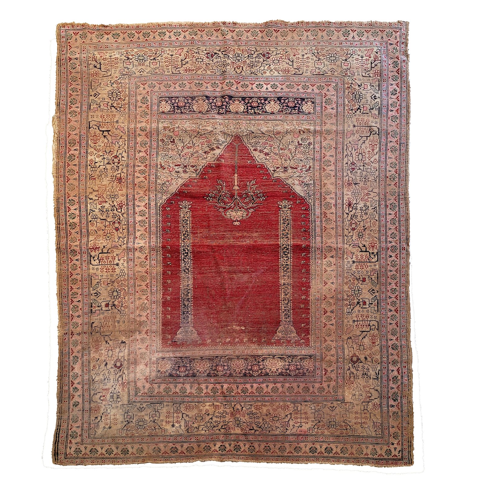 Antique Anatolian / Turkish Prayer Rug